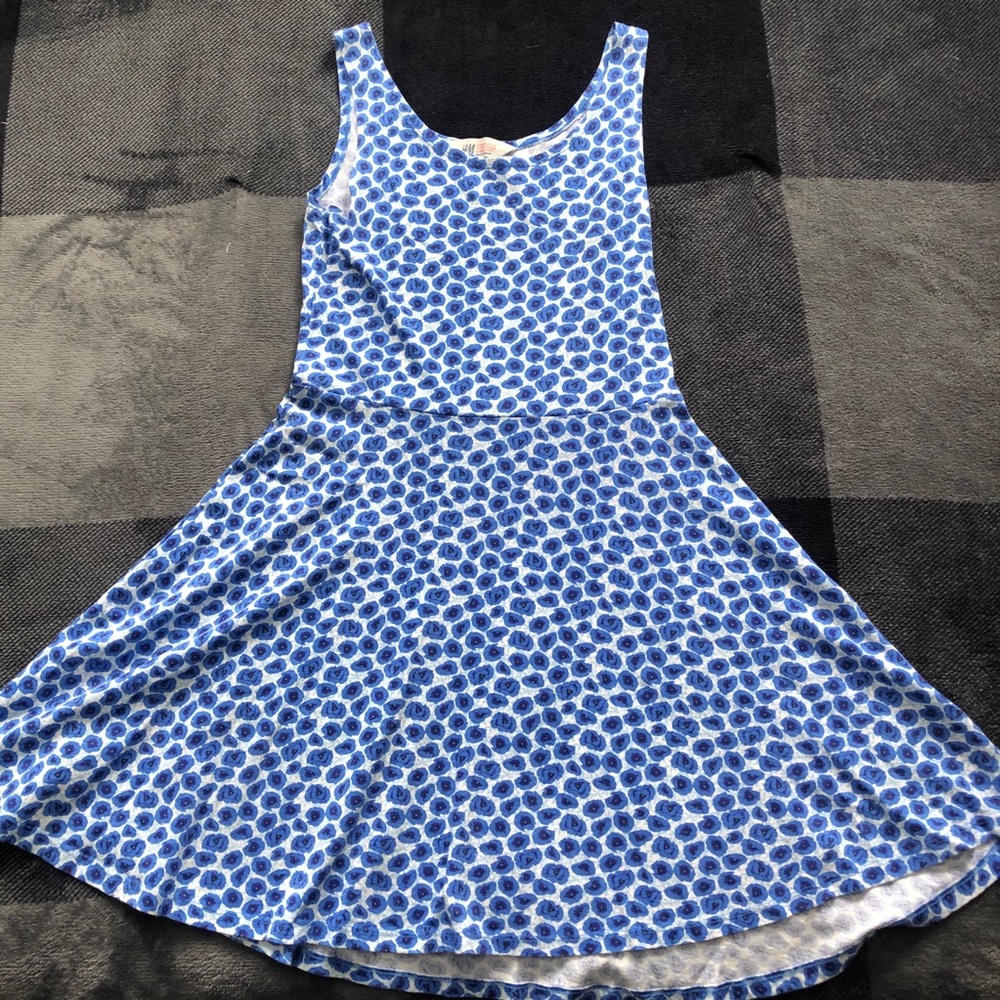 H&M floral skater style dress